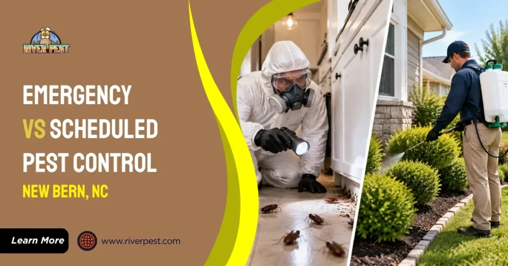 Emergency vs Scheduled Pest Control - Which Service Do You Need 2026