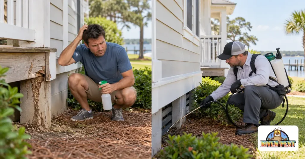 DIY Termite Treatment vs Professional Termite Treatment in New Bern, NC Which Actually Works